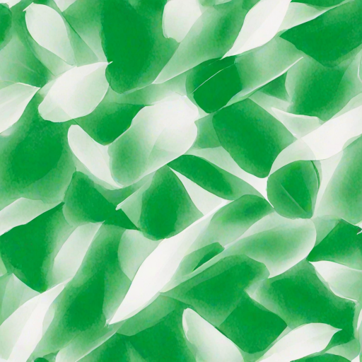 green and white background