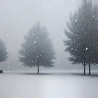 snowing iphone wallpaper