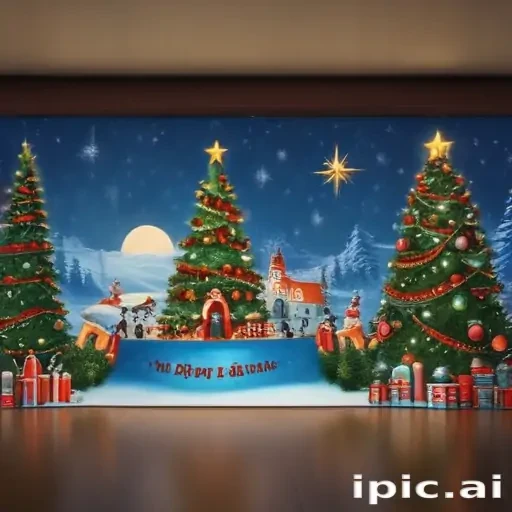 christmas party background