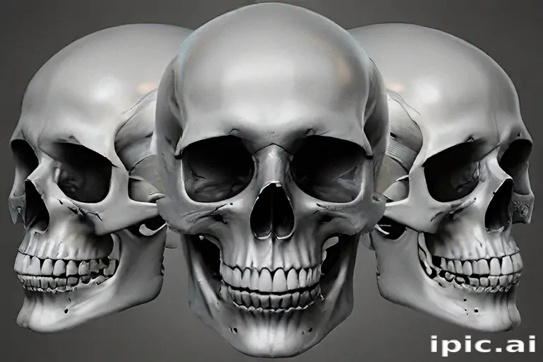 transparent skull png