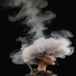 smoking transparent background