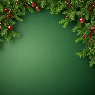 green christmas background