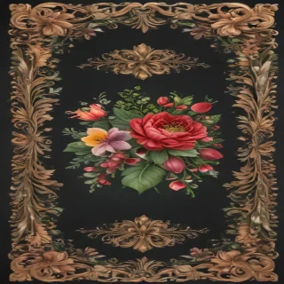 floral page borders