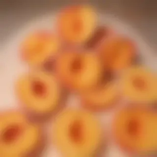 peach background aesthetic