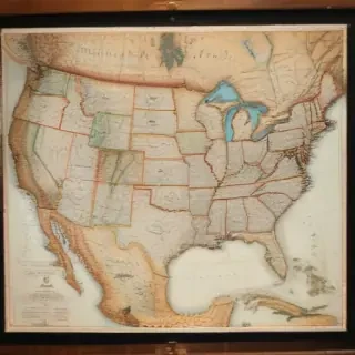 united states map