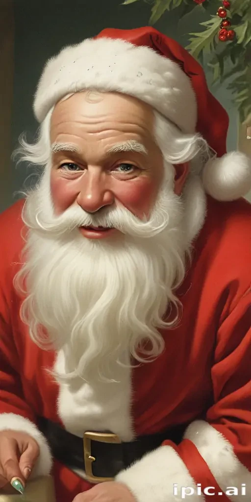 vintage santa image