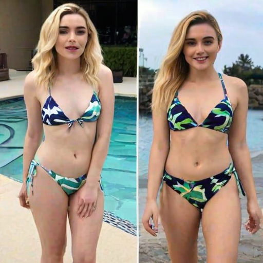 meg donnelly in a bikini