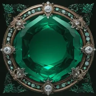 emerald green bg