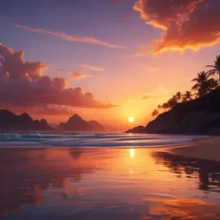 cute sunset backgrounds