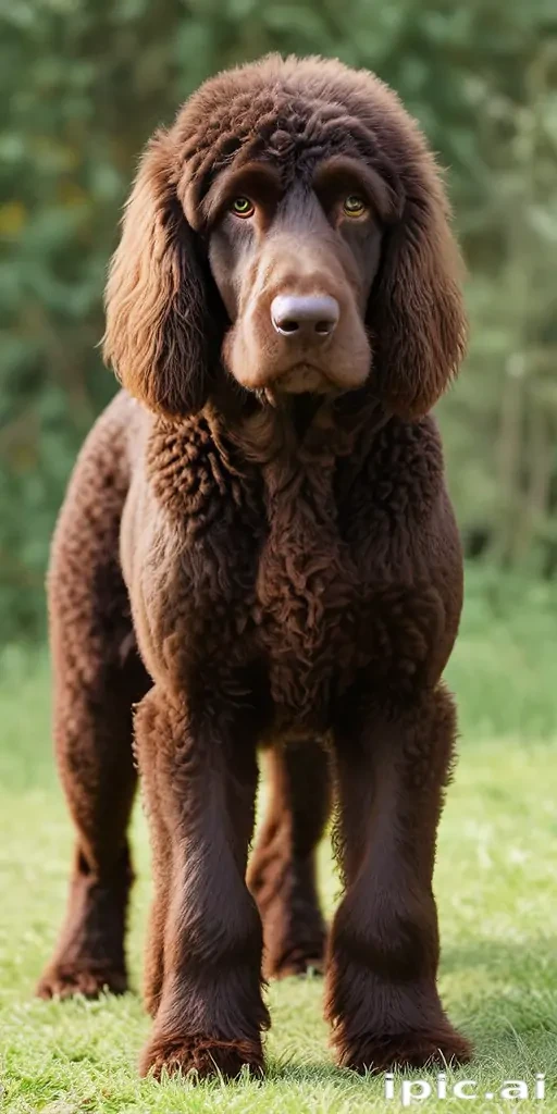 irish water spaniel