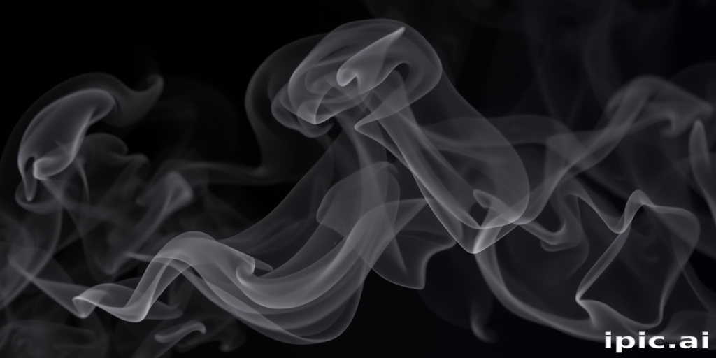 smoke no background