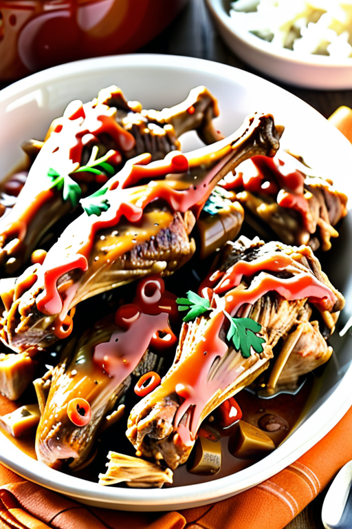 slow cooker smothered turkey wings