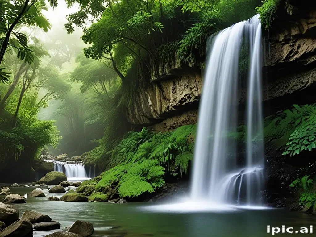 desktop waterfall backgrounds