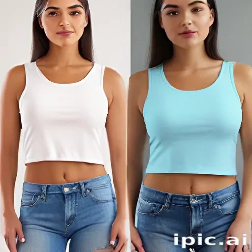crop top mock up