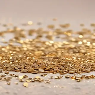 gold glitter png