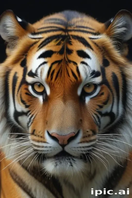 transparent tiger