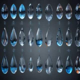 water droplets clipart