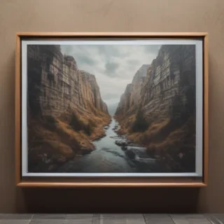 wall art mock up