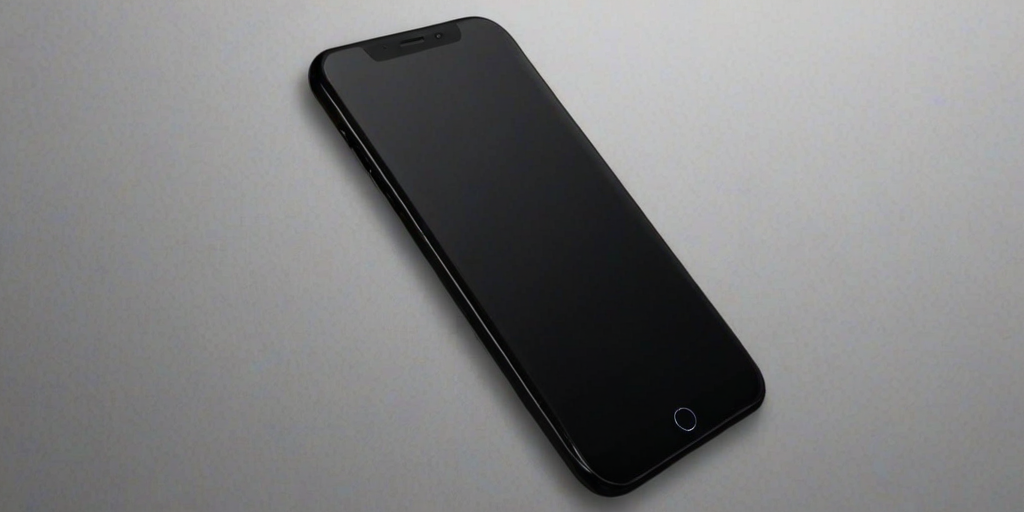 black wallpaper phone