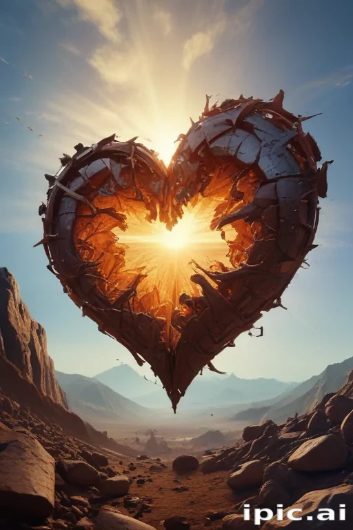backgrounds broken heart