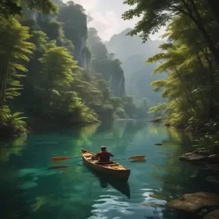 canoeing png