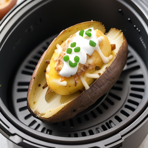 twice baked potato in air fryer