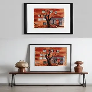 gallery wall mockup