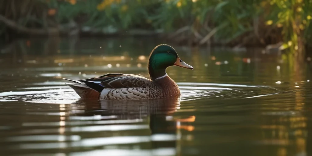 background duck