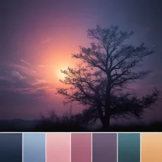 aesthetic aura gradient