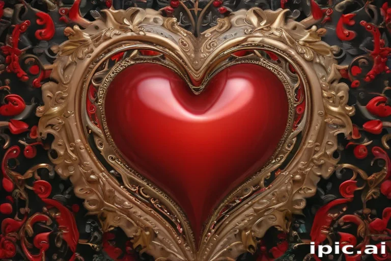 a heart wallpaper