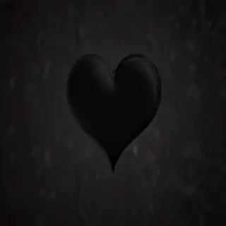 black heart background