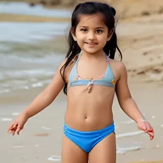 indian kid bikini