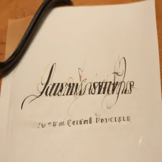 cursive laura