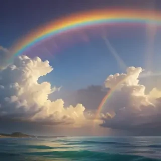rainbow backround