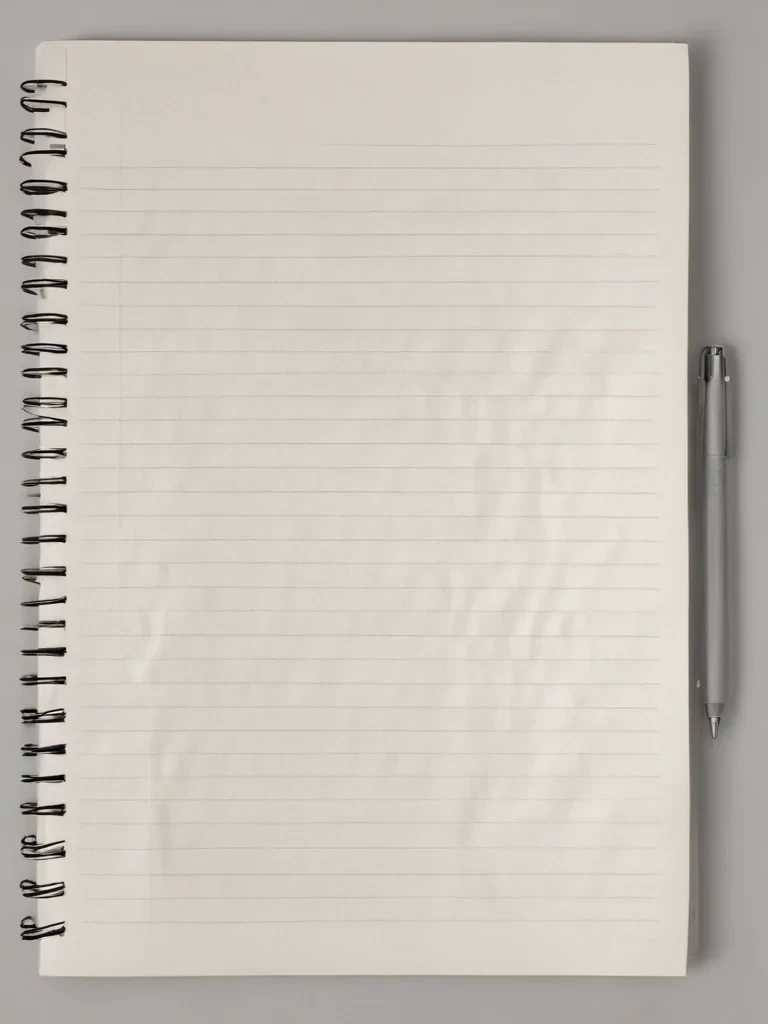 notebook paper png