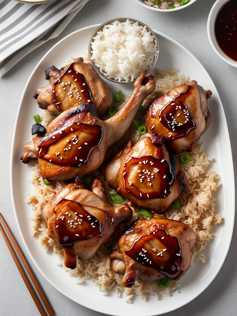air fry teriyaki chicken thighs