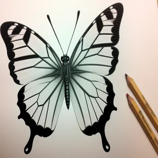 butterfly pics drawing