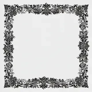 border clip art black and white