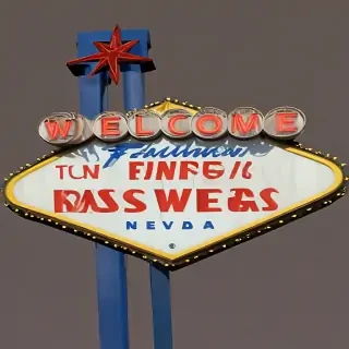 las vegas sign png