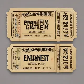concert tickets png