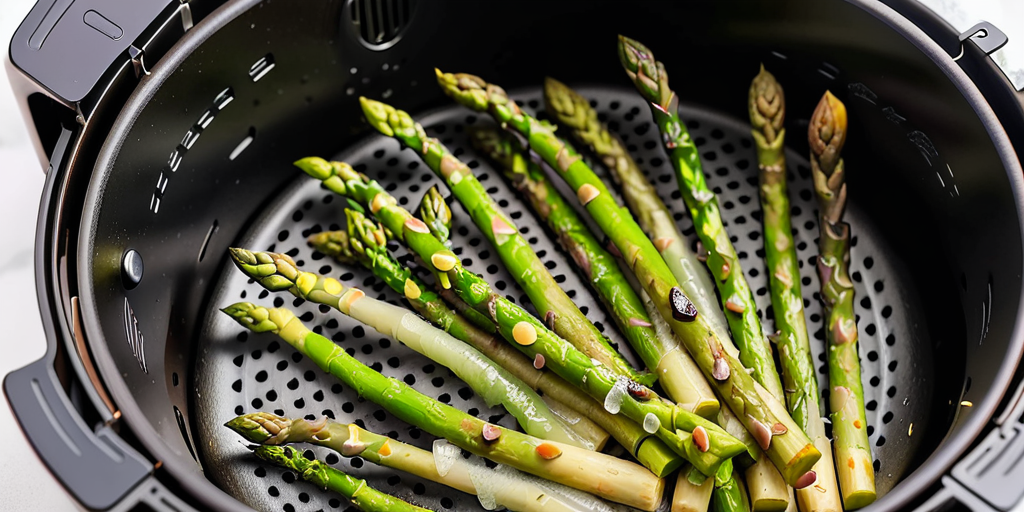 frozen asparagus in air fryer