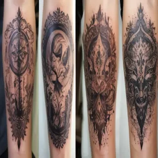 transparent tattoos