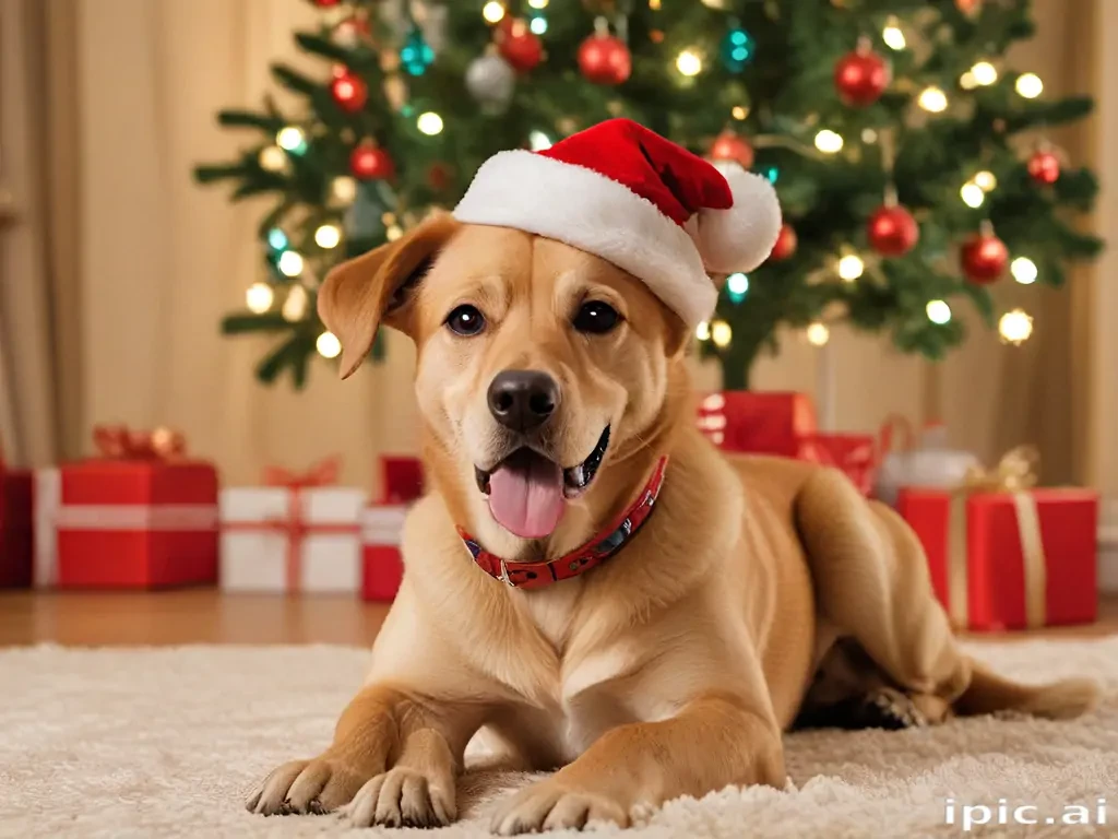 christmas dog pics