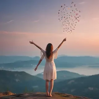 letting go images