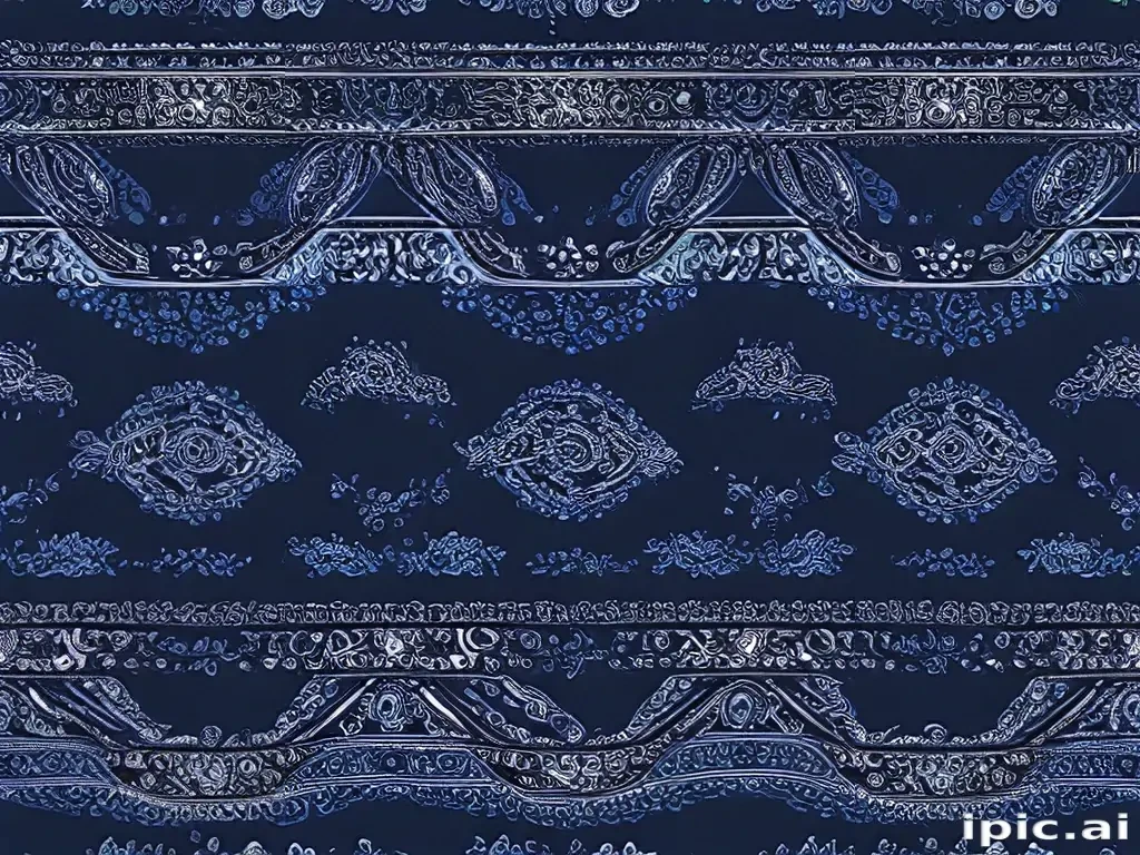 blue bandana background