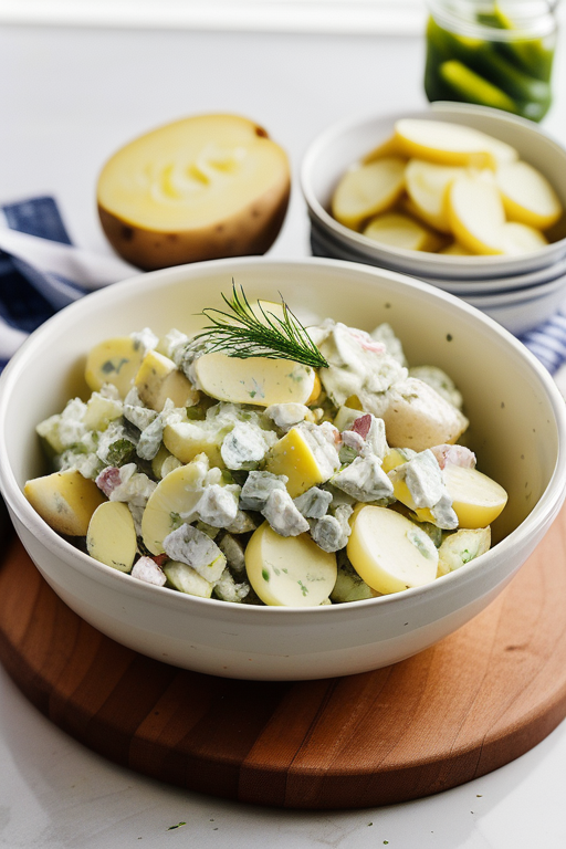potato salad recipe with dill pickle