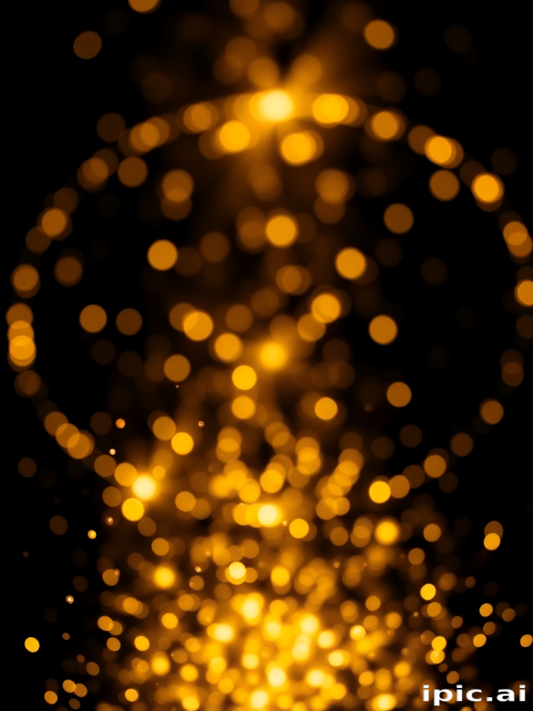 glitter black background