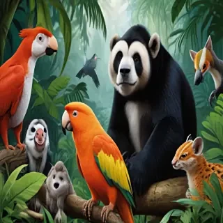 rainforest animals