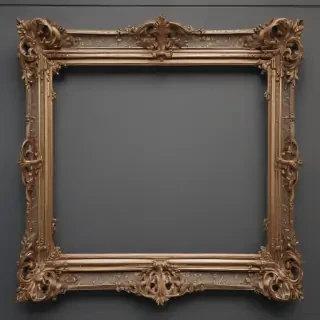 transparent border frame