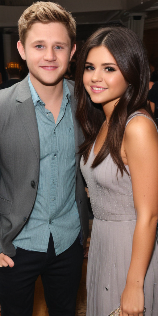 niall horan with selena gomez